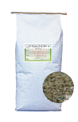 12 Stones Ts K Mix (Trace Minerals Plus Selenium) 25 lb bag