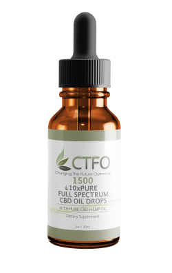 10X PURE 1500 mg CBD Full Spectrum Water Soluble 100% Absorption