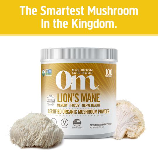 Lions Mane (memory, focus, nerve health) 200 grams 100 servings